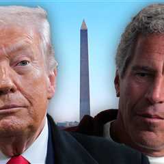 Giant Replica of Trump's Alleged Bday Card to Epstein Lands on National Mall