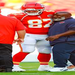 Travis Kelce may have hinted about his NFL future while welcoming Eric Bieniemy back to Chiefs
