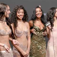 KATSEYE Teaches Tetris Kelly How to Eat Zucchini, Reaction to “Internet Girl,” Tease Grammy..