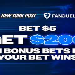 FanDuel Sportsbook promo code: Bet $5, get $200 in bonus bets for  the 2026 Super Bowl