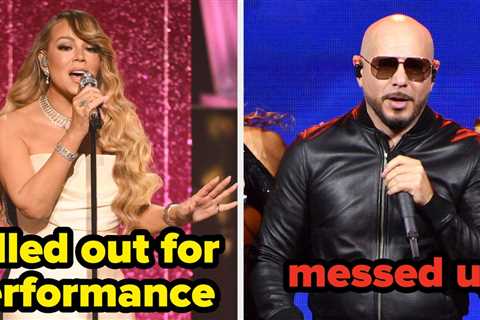 Here Are The Awkward Moments From All Of The 2025 New Year's Eve Specials