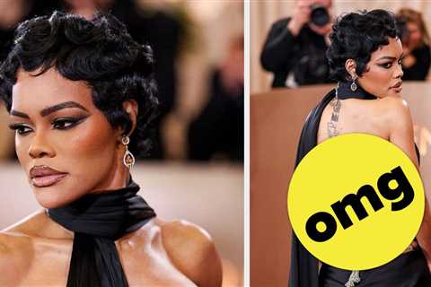 Teyana Taylor Just Won A Golden Globe In A Racy Party In The Back Dress That You Must-See