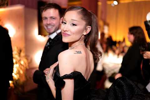 Ariana Grande’s Signature Ponytail Returns at 2026 Golden Globes