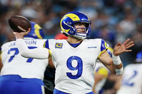 Rams get encouraging Matthew Stafford injury update