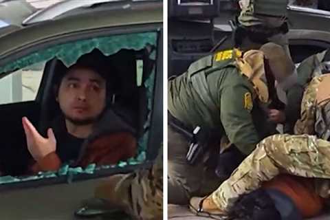 CBP Agents Violently Drag Men Into Custody at Minneapolis Gas Station, on Video