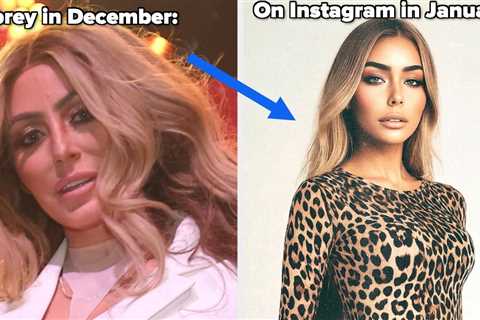 Aubrey O'Day Responds To Accusations That She Used AI On Her Recent Instagram Pics