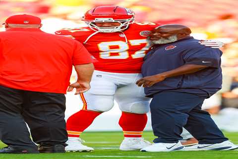 Travis Kelce may have hinted about his NFL future while welcoming Eric Bieniemy back to Chiefs