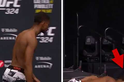 UFC's Cameron Smotherman Passes Out At Weigh-In, Terrifying Video