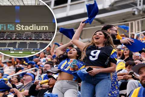 Rams’ watch party hits snag as SoFi Stadium screen goes dark