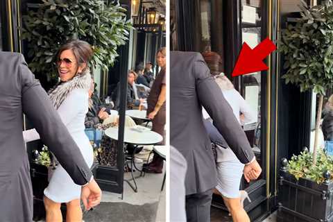 Lauren Sanchez Trips Walking Into Dinner With Jeff Bezos, Video Shows