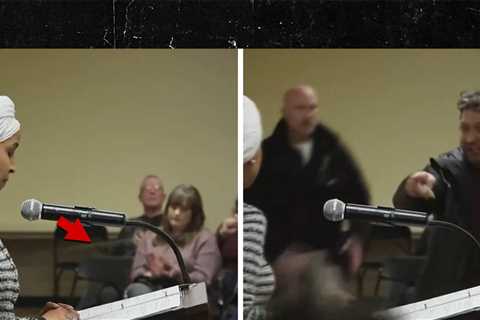 Ilhan Omar Attacked By Liquid-Spraying Man At Minnesota Town Hall