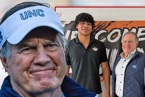 Bill Belichick All Smiles With Recruit After Hall of Fame Snub