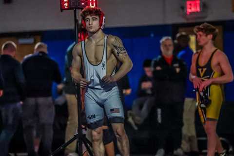 Controversial New Jersey wrestling champion, father sentenced for roles in wild brawl in stands