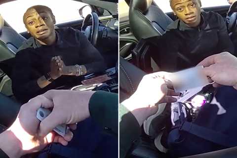Bodycam shows Sha’Carri Richardson beg Florida cop to let her go free after speeding stop: ‘Don’t..