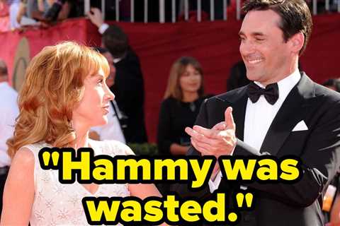 Kathy Griffin Revealed Why She Doesn't Like Jon Hamm, And The Story Is Pretty Surprising
