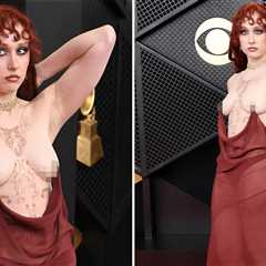 Chappell Roan Goes Topless on Grammy Red Carpet