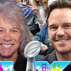 Jon Bon Jovi and Chris Pratt To Introduce Patriots and Seahawks At Super Bowl