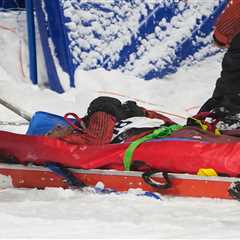Canadian snowboard star Mark McMorris takes nasty fall, stretchered off in pre-Olympic training