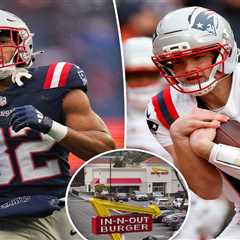 Drake Maye hits up In-N-Out with teammates, caught in fan frenzy