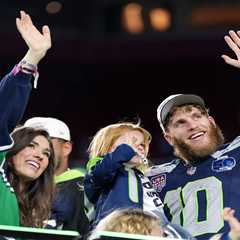 Cooper Kupp celebrates second Super Bowl win with wife and kids in heartfelt postgame scene