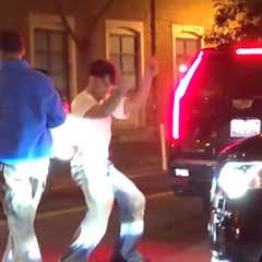 Puka Nacua seen stumbling, dancing in San Francisco street after Super Bowl: ‘He’s cooked’