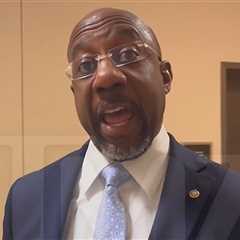 Senator Raphael Warnock Says There's Nothing Wrong With Celeb Support