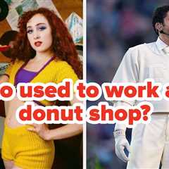 Before The Red Carpet: Can You Match These Celebrities To Their Pre-Fame Job?