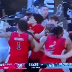 Wild St John’s-Providence brawl ends with six ejections, police on court