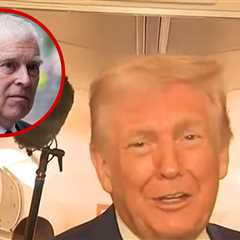 President Trump Says Former Prince Andrew's Arrest Is 'A Shame'