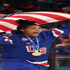 How the Kelce brothers helped historic US Women’s Hockey champion Laila Edwards
