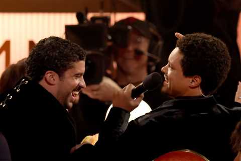 Bad Bunny & Trevor Noah Perform an Impromptu ‘DtMF’ Duet: ‘That’s How My Song Sounds in English?!’