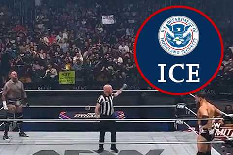 AEW Fans Chant 'F*** ICE' During Main Event In Las Vegas