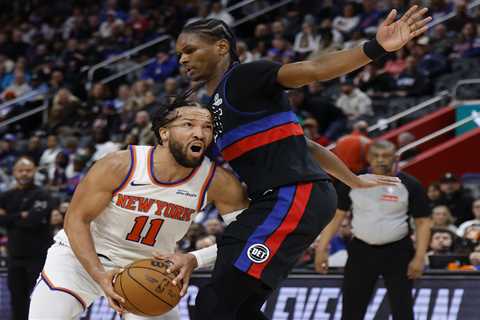 Knicks’ winning streak ends with an offensive dud as Pistons send major message