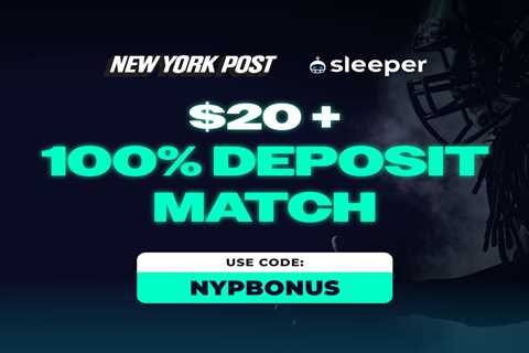 Sleeper Fantasy Promo Code NYPBONUS: Get free $20 + 100% deposit match up to $100 for Seahawks vs...
