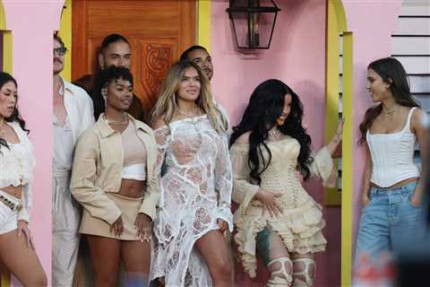 Cardi B, Karol G, Jessica Alba & More: Photos of All the Stars Who Joined Bad Bunny on the Field..