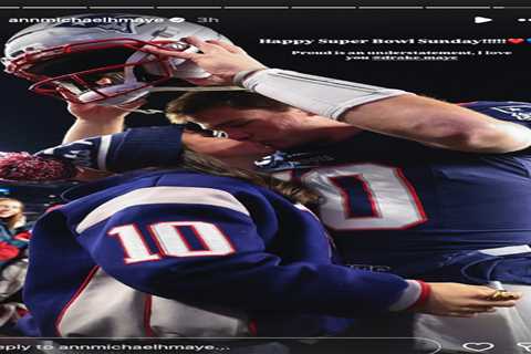 Drake Maye’s wife Ann Michael sends heartfelt message to Patriots QB before Super Bowl 2026