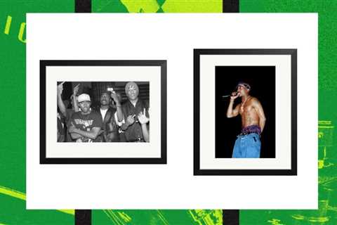 Sonic Editions Just Dropped a Set of Gift-Worthy Tupac Shakur Prints That Capture Hip-Hop History