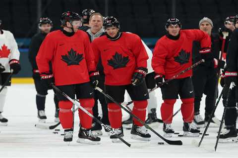 Canada’s NHL-studded hockey team bolts Olympic Village for 5-star hotel