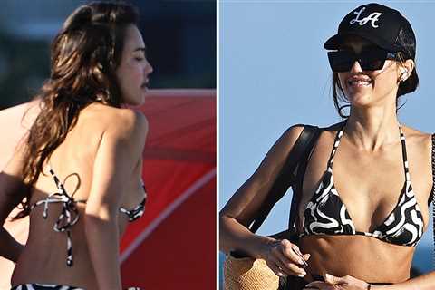 Jessica Alba Hits Miami Beach in Bikini After Divorce From Cash Warren Is Finalized
