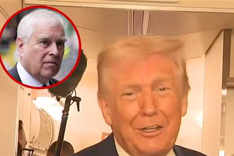 President Trump Says Former Prince Andrew's Arrest Is 'A Shame'