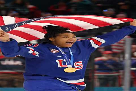 How the Kelce brothers helped historic US Women’s Hockey champion Laila Edwards