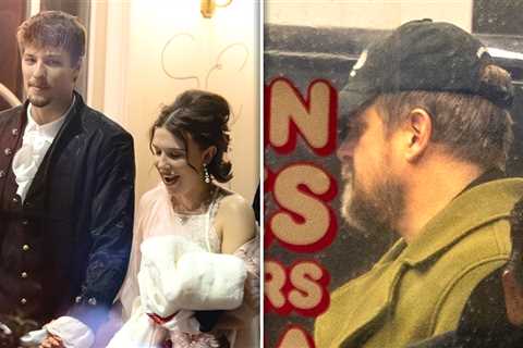 Millie Bobby Brown Celebrated 22nd Birthday, David Harbour Attends