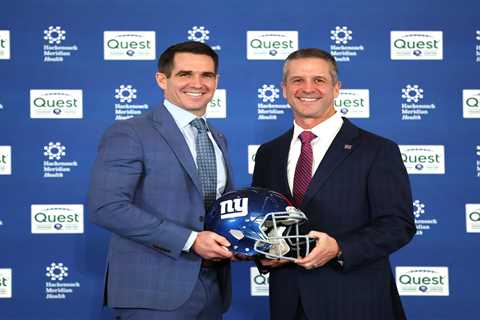 Joe Schoen and John Harbaugh’s Giants vision will begin to take shape at NFL combine