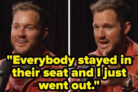 Colton Underwood Broke His Silence On Rumors That He Stormed Off During The Traitors Reunion