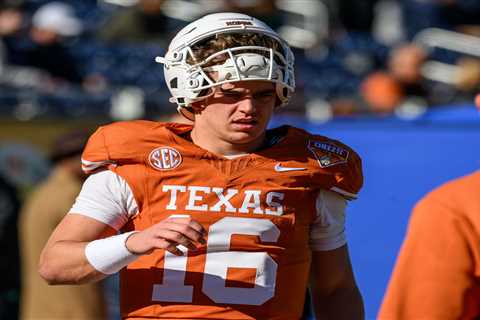 Arch Manning out of walking boot after surgery — but his spring will be limited