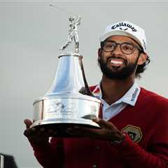 Emotional Akshay Bhatia honors late niece after Arnold Palmer victory