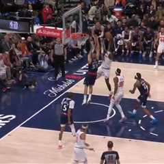 Knicks’ Mohamed Diawara posterizes Nic Batum — who he grew up watching — with vicious dunk