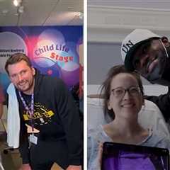 Luka Doncic, LeBron James Visit Local Hospital During Day Off