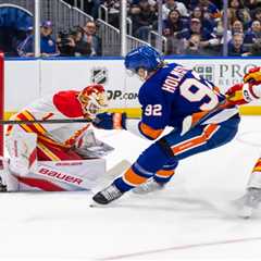 Islanders’ quick start the difference in win over Flames