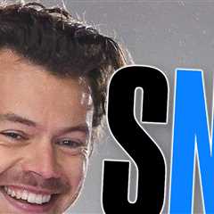 Harry Styles Kisses 'SNL' Cast Member While Joking About Queerbaiting Claims